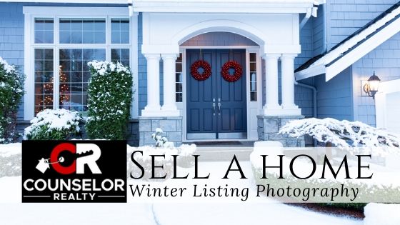 Winter Listing Photography - Sell a House - Counselor Realty